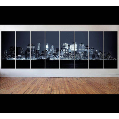 Large Panoramic of New York №47 Ready to Hang Canvas PrintCanvas art arrives ready to hang, with hanging accessories included and no additional framing required. Every canvas print is hand-crafted, made on-demand at our workshop and expertly stretched aro