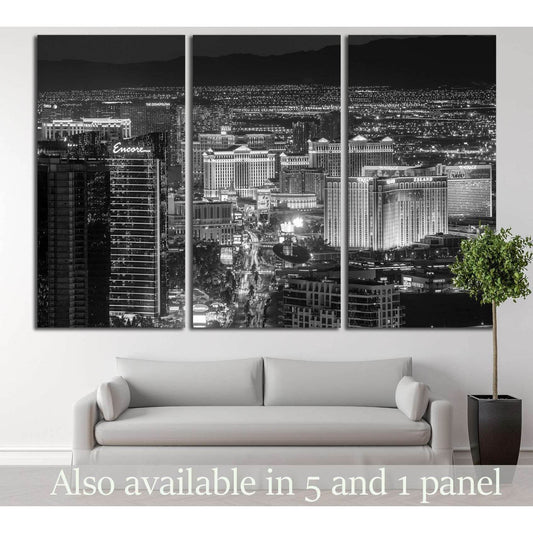 Las Vegas №529 Ready to Hang Canvas Print - Zellart Canvas Prints ALL_Products, s-529