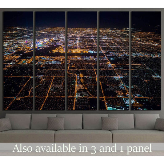 Las Vegas Nevada №526 Ready to Hang Canvas Print - Zellart Canvas Prints ALL_Products, s-526