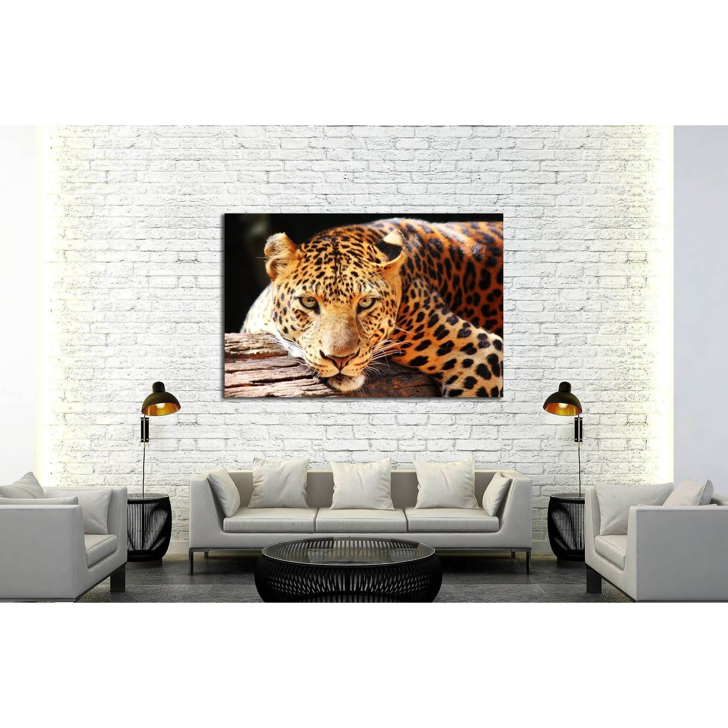 leopard panther resting relax on tree №2349 Ready to Hang Canvas PrintCanvas art arrives ready to hang, with hanging accessories included and no additional framing required. Every canvas print is hand-crafted, made on-demand at our workshop and expertly s