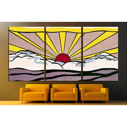 Lichtenstein, Roy №3287 Ready to Hang Canvas PrintCanvas art arrives ready to hang, with hanging accessories included and no additional framing required. Every canvas print is hand-crafted, made on-demand at our workshop and expertly stretched around 100%