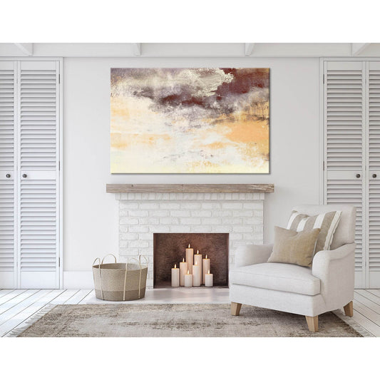 Light Colorful Abstract №04373 Ready to Hang Canvas Print - Zellart Canvas Prints ALL_Products