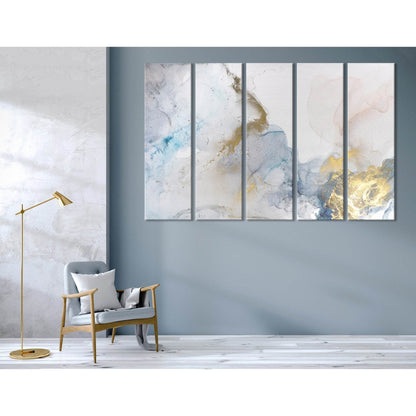 Light Gray Modish Abstract №04421 Ready to Hang Canvas Print - Zellart Canvas Prints ALL_Products