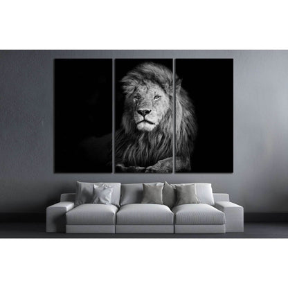 Lion №188 Ready to Hang Canvas Print - Zellart Canvas Prints ALL_Products, Lion, wd-188