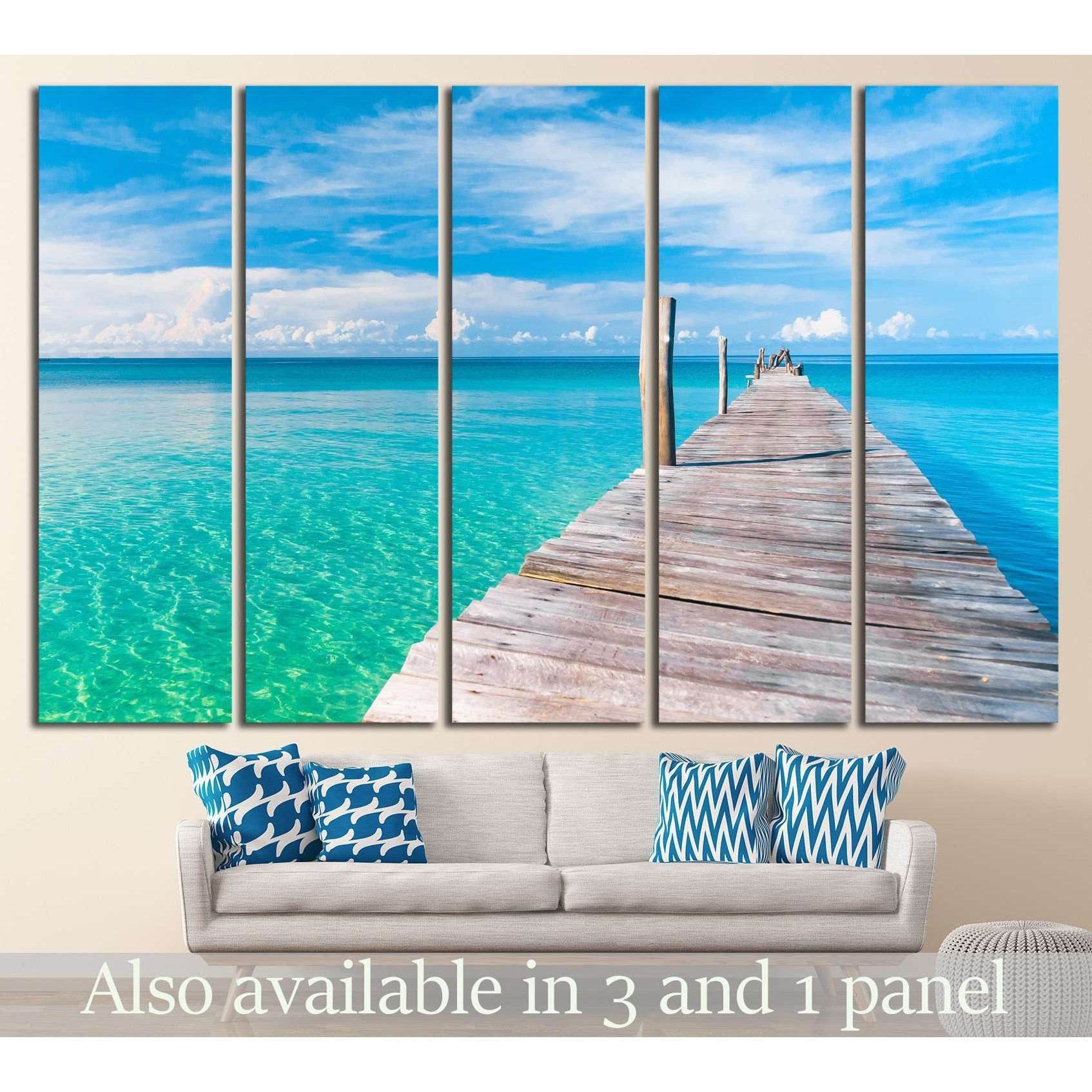 Living is Easy Calm Meditation №1308 Ready to Hang Canvas Print - Zellart Canvas Prints ALL_Products, s-1308