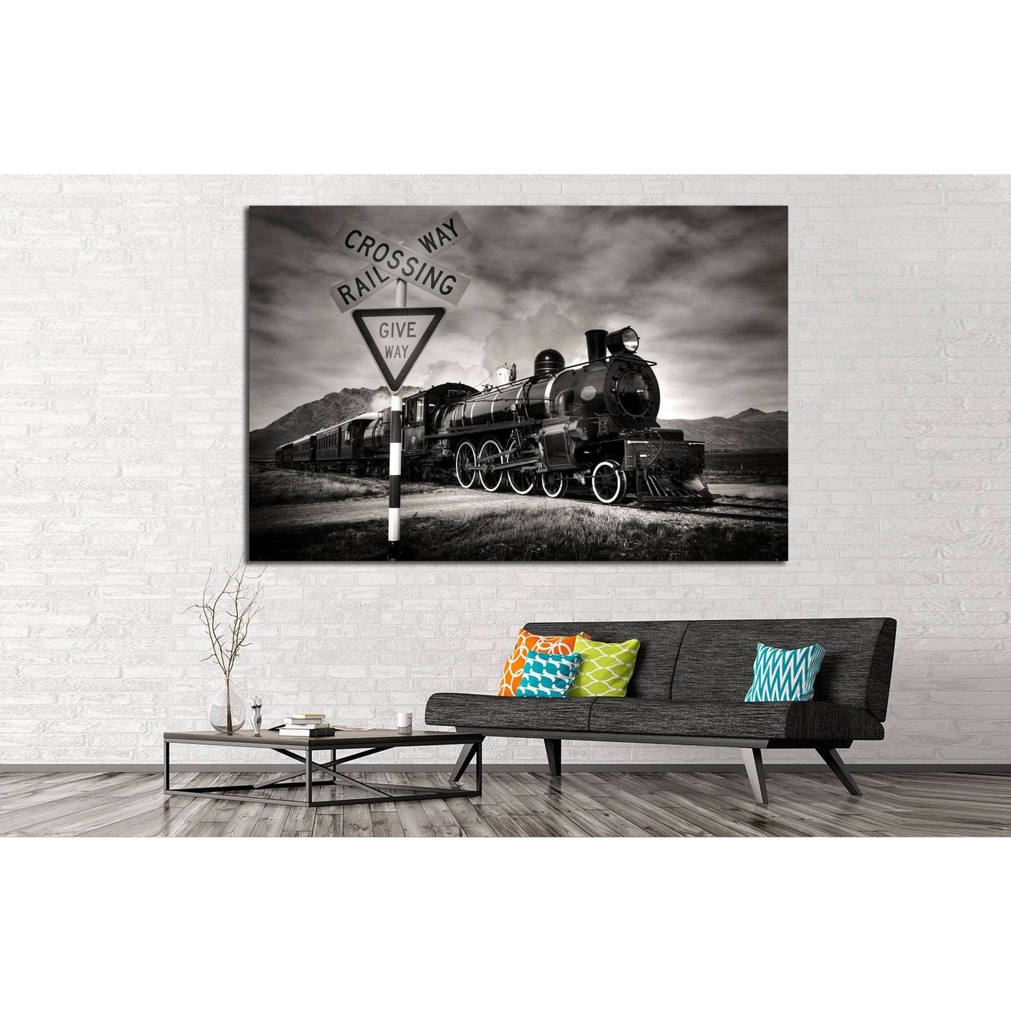 Locomotive №230 Ready to Hang Canvas PrintCanvas art arrives ready to hang, with hanging accessories included and no additional framing required. Every canvas print is hand-crafted, made on-demand at our workshop and expertly stretched around 100% North A
