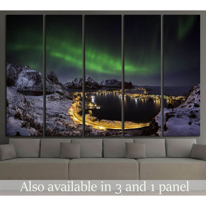 Lofoten islands, Norway №1431 Ready to Hang Canvas Print - Zellart Canvas Prints ALL_Products, s-1431