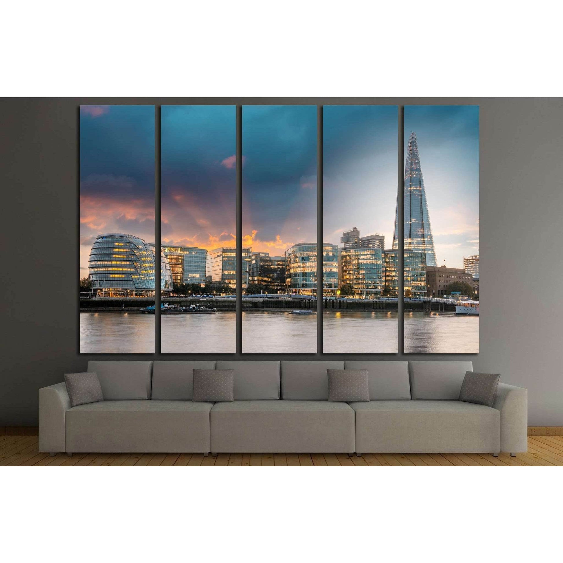 London city hall №785 Ready to Hang Canvas PrintCanvas art arrives ready to hang, with hanging accessories included and no additional framing required. Every canvas print is hand-crafted, made on-demand at our workshop and expertly stretched around 100% N