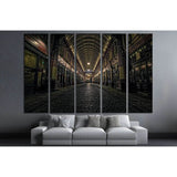 LONDON, UK, Leadenhall Market in the City of London №2202 Ready to Hang Canvas Print