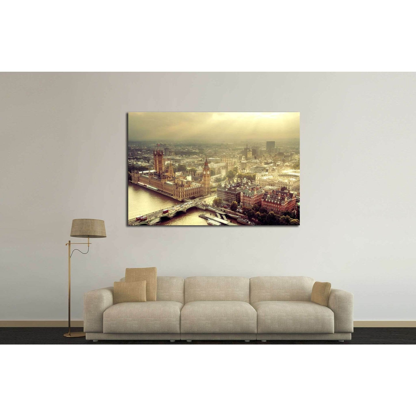 London urban cityscape №592 Ready to Hang Canvas PrintCanvas art arrives ready to hang, with hanging accessories included and no additional framing required. Every canvas print is hand-crafted, made on-demand at our workshop and expertly stretched around