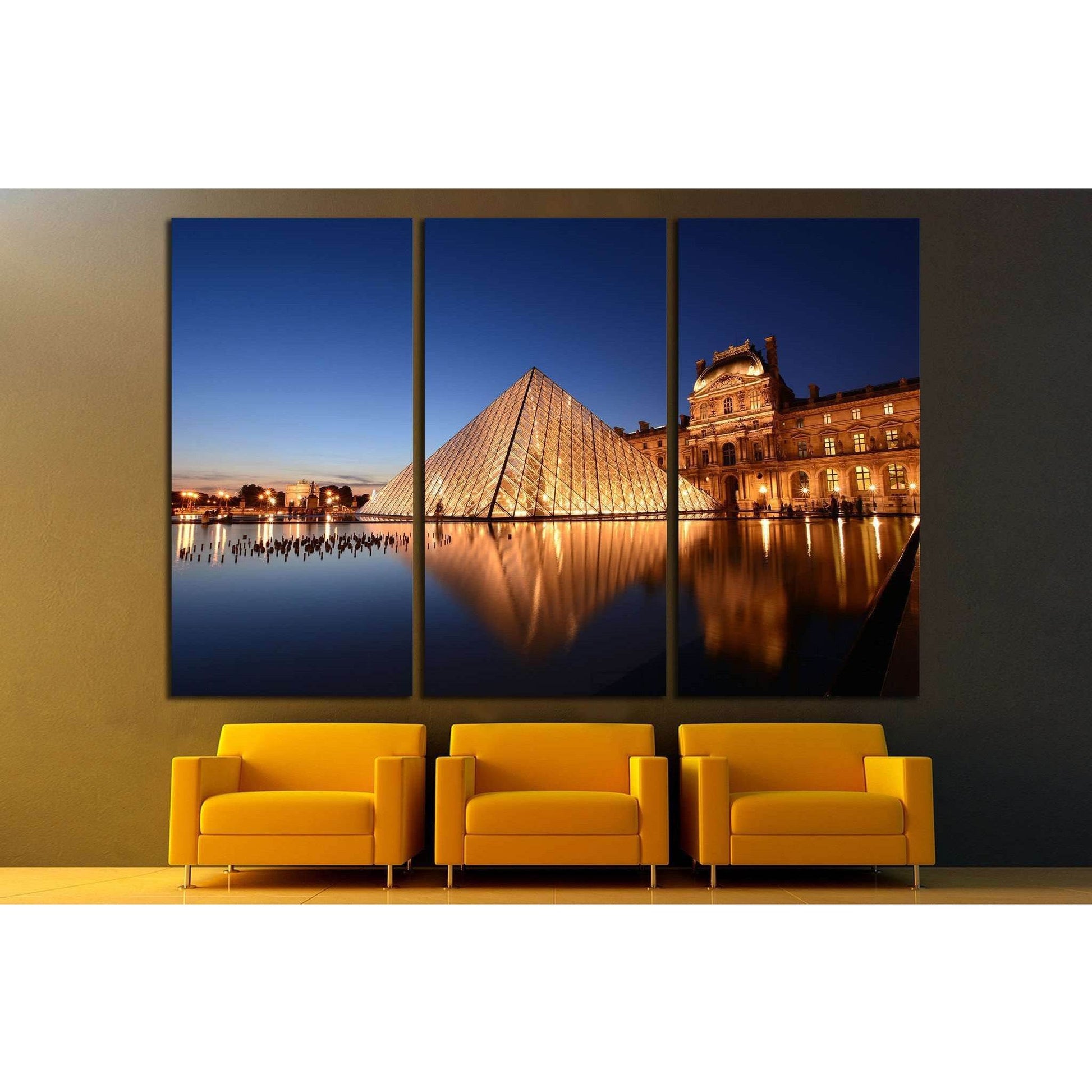 Louvre museum, PARIS №1169 Ready to Hang Canvas PrintCanvas art arrives ready to hang, with hanging accessories included and no additional framing required. Every canvas print is hand-crafted, made on-demand at our workshop and expertly stretched around 1