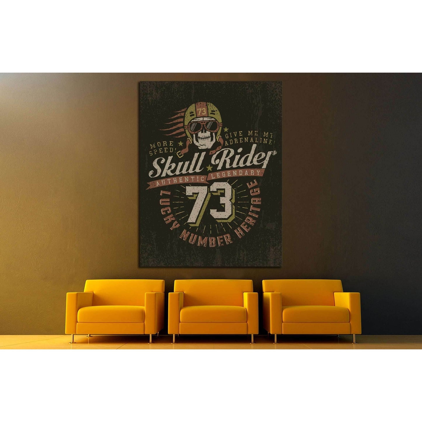 lucky numer heritage №4587 Ready to Hang Canvas PrintCanvas art arrives ready to hang, with hanging accessories included and no additional framing required. Every canvas print is hand-crafted, made on-demand at our workshop and expertly stretched around 1