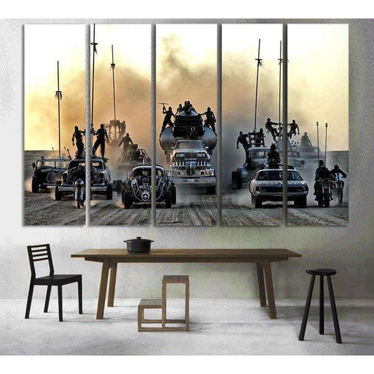 Mad Max Fury №2002 Ready to Hang Canvas Print - Zellart Canvas Prints ALL_Products
