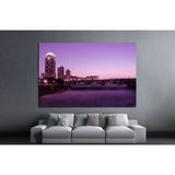 Magic hour in Minneapolis №1726 Ready to Hang Canvas Print