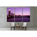 Magic hour in Minneapolis №1726 Ready to Hang Canvas Print