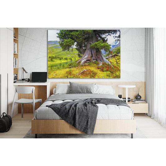 Magnificent Tree №SL812 Ready to Hang Canvas Print - Zellart Canvas Prints 0new, ALL_Products, Trees Wall Art