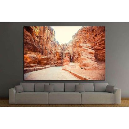 Main entrance to ancient city №832 Ready to Hang Canvas Print - Zellart Canvas Prints ALL_Products, s-832