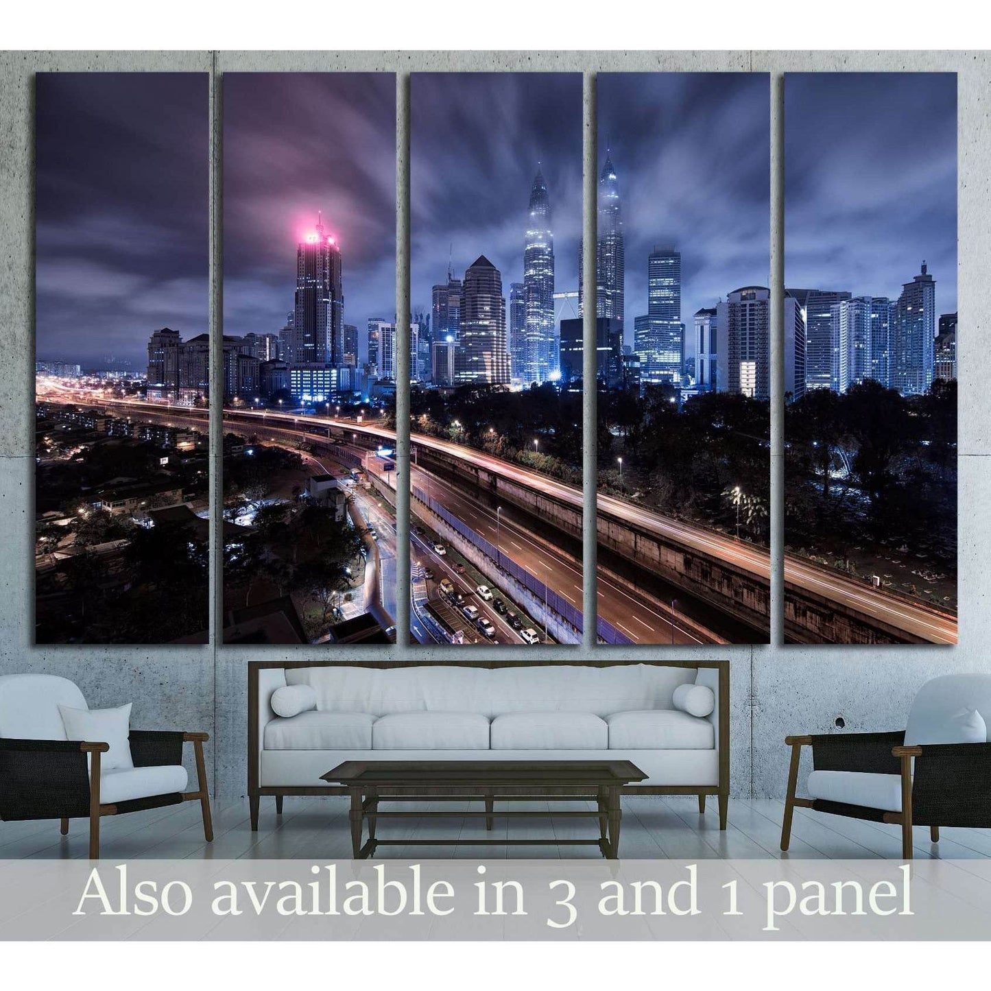 Malaysia Kuala Lumpur Gotham CIty №3043 Ready to Hang Canvas PrintCanvas art arrives ready to hang, with hanging accessories included and no additional framing required. Every canvas print is hand-crafted, made on-demand at our workshop and expertly stret