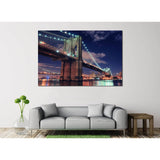 Manhattan Bridge №122 Ready to Hang Canvas Print