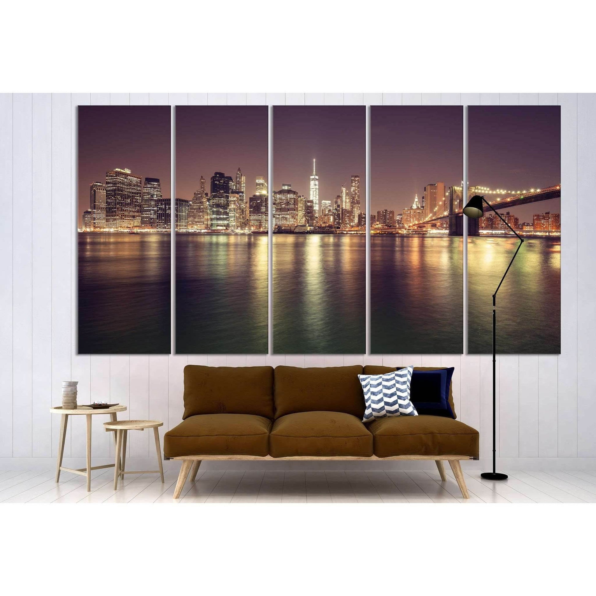 Manhattan Cityscape №3022 Ready to Hang Canvas PrintCanvas art arrives ready to hang, with hanging accessories included and no additional framing required. Every canvas print is hand-crafted, made on-demand at our workshop and expertly stretched around 10