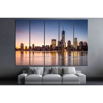 Manhattan №587 Ready to Hang Canvas PrintCanvas art arrives ready to hang, with hanging accessories included and no additional framing required. Every canvas print is hand-crafted, made on-demand at our workshop and expertly stretched around 100% North Am