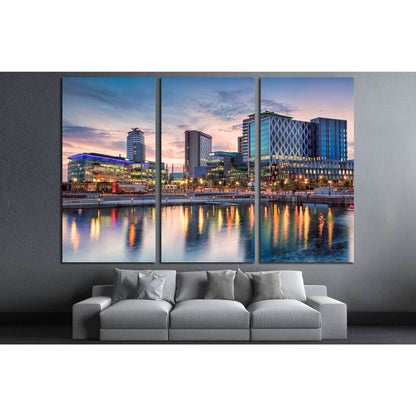 Media City at Salford Quays №2050 Ready to Hang Canvas PrintCanvas art arrives ready to hang, with hanging accessories included and no additional framing required. Every canvas print is hand-crafted, made on-demand at our workshop and expertly stretched a