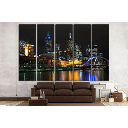 Melbourne's Central Business District №817 Ready to Hang Canvas PrintCanvas art arrives ready to hang, with hanging accessories included and no additional framing required. Every canvas print is hand-crafted, made on-demand at our workshop and expertly st