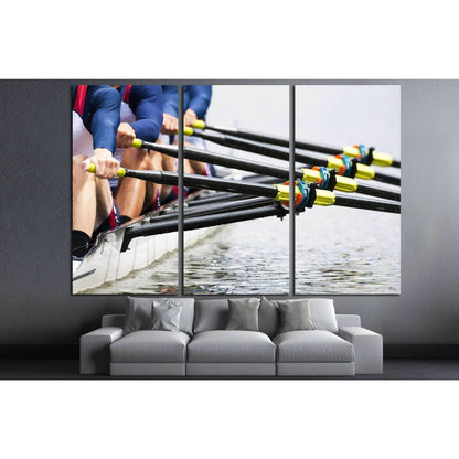 men's quadruple skulls rowing team №1371 Ready to Hang Canvas PrintCanvas art arrives ready to hang, with hanging accessories included and no additional framing required. Every canvas print is hand-crafted, made on-demand at our workshop and expertly stre