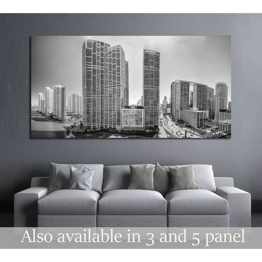 MIAMI №2735 Ready to Hang Canvas Print - Zellart Canvas Prints ALL_Products, s-2735