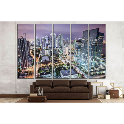 Miami, Florida, USA №1091 Ready to Hang Canvas Print - Zellart Canvas Prints ALL_Products, s-1091