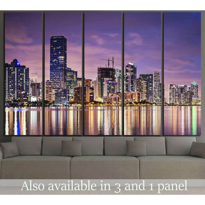 Miami, Florida, USA №1090 Ready to Hang Canvas PrintCanvas art arrives ready to hang, with hanging accessories included and no additional framing required. Every canvas print is hand-crafted, made on-demand at our workshop and expertly stretched around 10