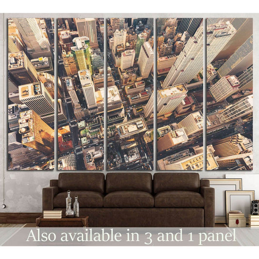 Midtown Manhattan, St Patrick's Cathedral №1227 Ready to Hang Canvas Print - Zellart Canvas Prints 0_NY_ART, ALL_Products, s-1227