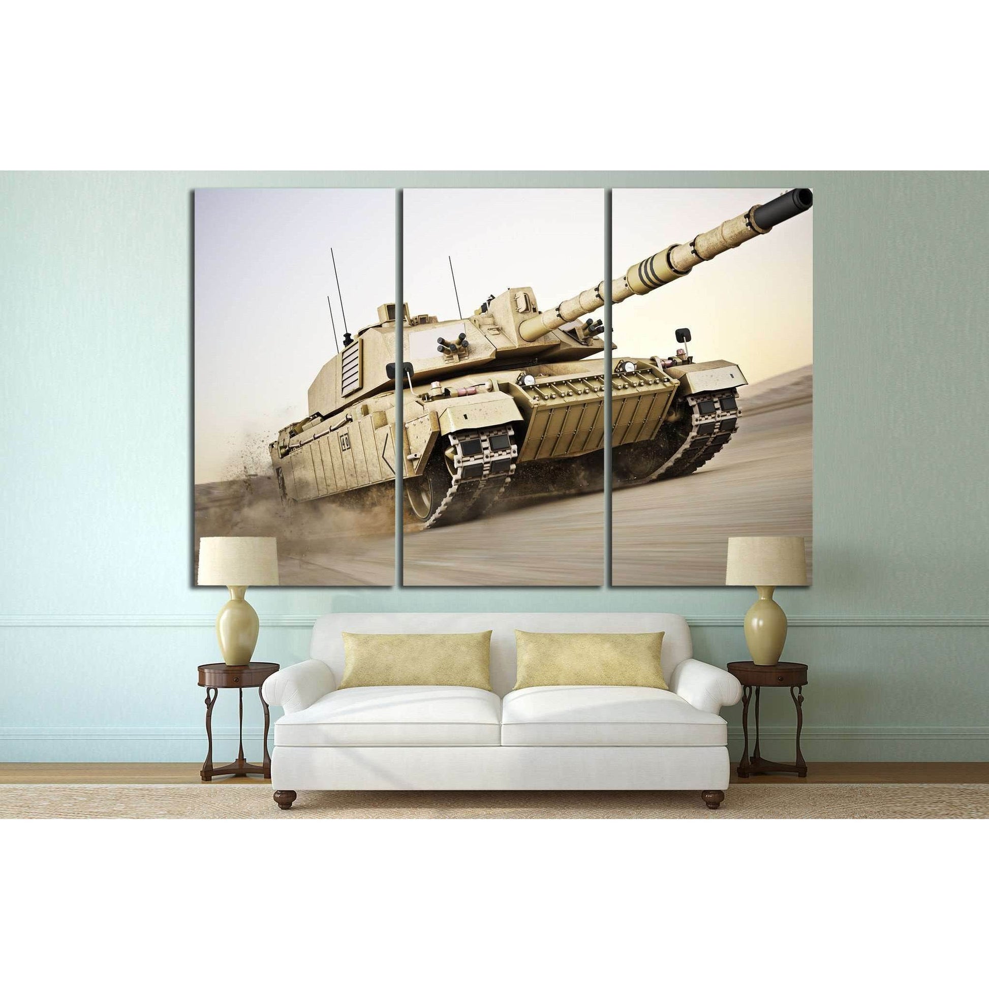 Military Tank №223 Ready to Hang Canvas PrintCanvas art arrives ready to hang, with hanging accessories included and no additional framing required. Every canvas print is hand-crafted, made on-demand at our workshop and expertly stretched around 100% Nort