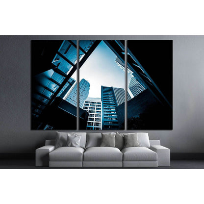Modern Architecture monochrome tone №1577 Ready to Hang Canvas PrintCanvas art arrives ready to hang, with hanging accessories included and no additional framing required. Every canvas print is hand-crafted, made on-demand at our workshop and expertly str