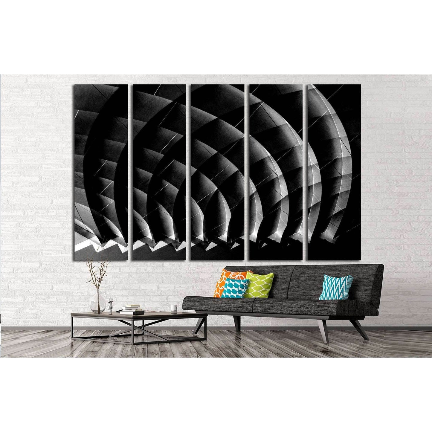 modern interior photograph №1608 Ready to Hang Canvas Print - Zellart Canvas Prints ALL_Products, s-1608