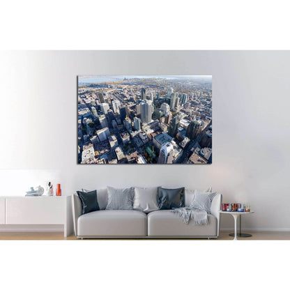 Montreal city center and its landmark buildings, Canada №2082 Ready to Hang Canvas PrintCanvas art arrives ready to hang, with hanging accessories included and no additional framing required. Every canvas print is hand-crafted, made on-demand at our works