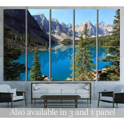 Moraine Lake №2870 Ready to Hang Canvas Print - Zellart Canvas Prints ALL_Products, s-2870