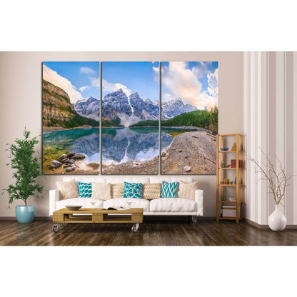 Moraine Lake, Alberta, Canada №1007 Ready to Hang Canvas PrintCanvas art arrives ready to hang, with hanging accessories included and no additional framing required. Every canvas print is hand-crafted, made on-demand at our workshop and expertly stretched