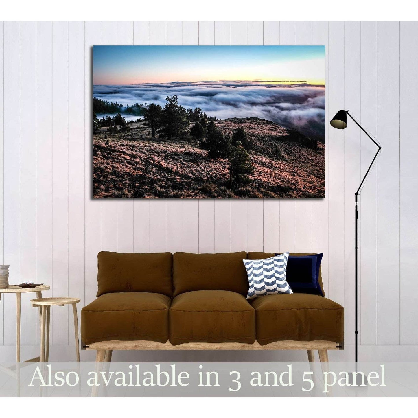Morning cloud bank over Valley; Paisley, Oregon №3178 Ready to Hang Canvas PrintCanvas art arrives ready to hang, with hanging accessories included and no additional framing required. Every canvas print is hand-crafted, made on-demand at our workshop and