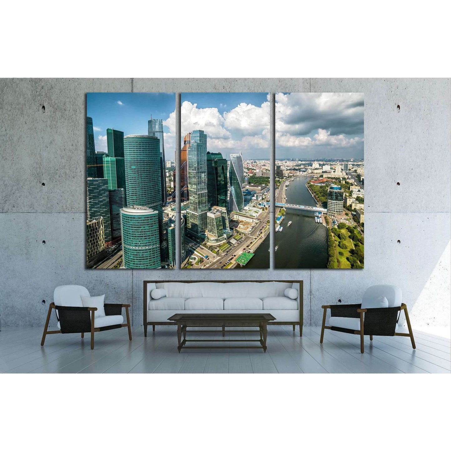 MOSCOW №1550 Ready to Hang Canvas Print - Zellart Canvas Prints ALL_Products, s-1550