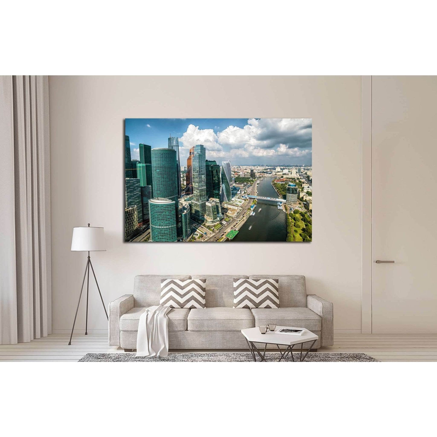 MOSCOW №1550 Ready to Hang Canvas Print - Zellart Canvas Prints ALL_Products, s-1550