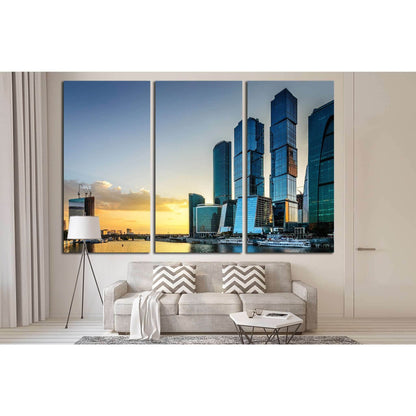 Moscow City. Russia №1533 Ready to Hang Canvas PrintCanvas art arrives ready to hang, with hanging accessories included and no additional framing required. Every canvas print is hand-crafted, made on-demand at our workshop and expertly stretched around 10