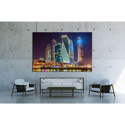 Moscow, Russia №1551 Ready to Hang Canvas Print - Zellart Canvas Prints ALL_Products, s-1551