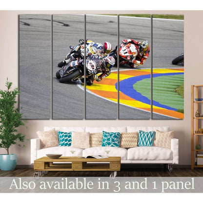 Moto GP Riders №162 Ready to Hang Canvas PrintCanvas art arrives ready to hang, with hanging accessories included and no additional framing required. Every canvas print is hand-crafted, made on-demand at our workshop and expertly stretched around 100% Nor