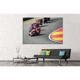 Moto GP Riders №164 Ready to Hang Canvas Print