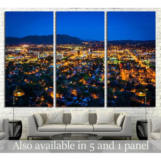 Mount Rubidoux Park, in Riverside, California №1733 Ready to Hang Canvas Print - Zellart Canvas Prints ALL_Products, s-1733