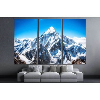 Mountain peak. Everest. National Park, Nepal №3107 Ready to Hang Canvas PrintCanvas art arrives ready to hang, with hanging accessories included and no additional framing required. Every canvas print is hand-crafted, made on-demand at our workshop and exp