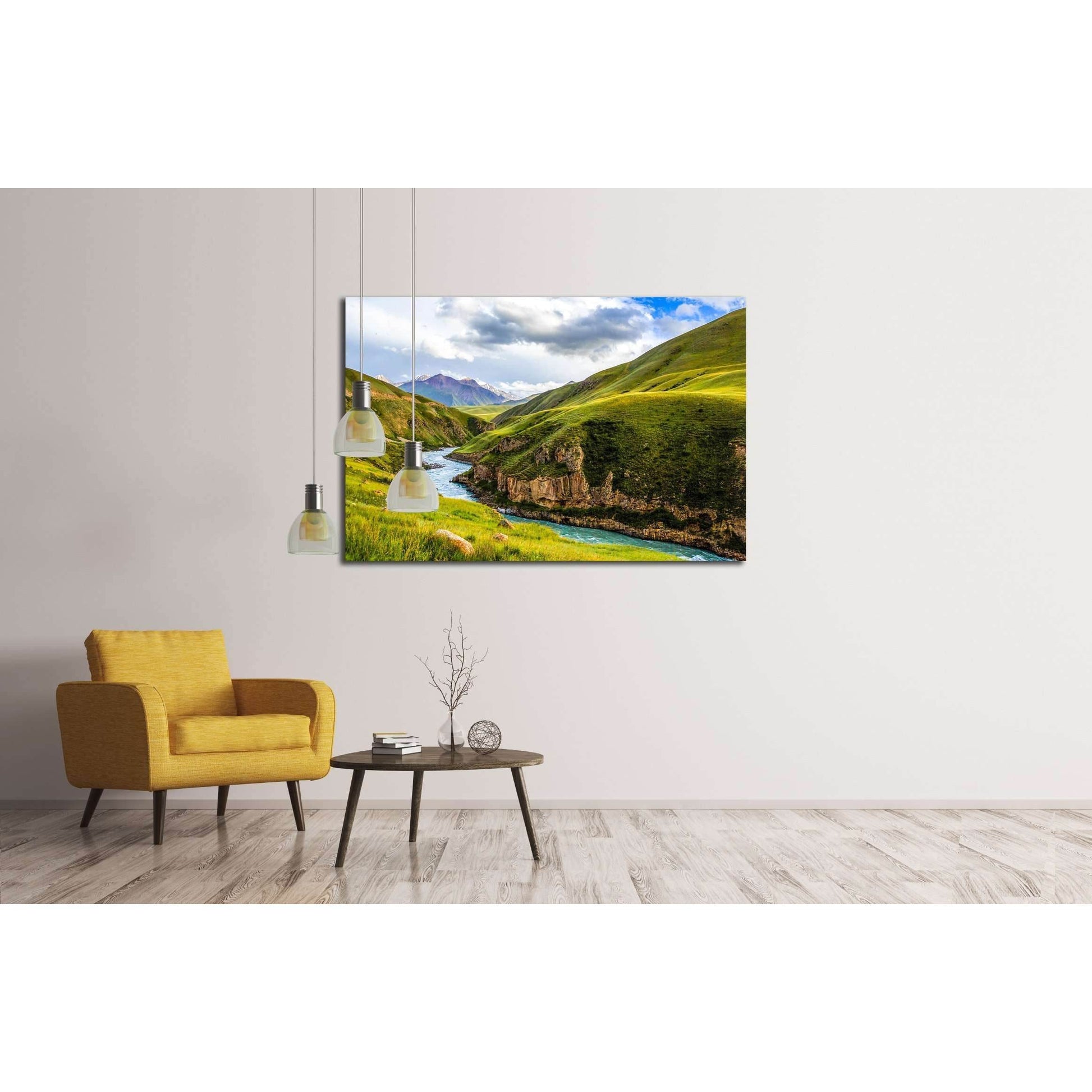 Mountain river stream landscape №3188 Ready to Hang Canvas PrintCanvas art arrives ready to hang, with hanging accessories included and no additional framing required. Every canvas print is hand-crafted, made on-demand at our workshop and expertly stretch