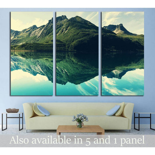 Mountains №548 Ready to Hang Canvas Print - Zellart Canvas Prints ALL_Products, s-548