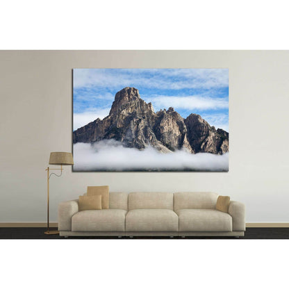 Mountains in the Alps №640 Ready to Hang Canvas Print - Zellart Canvas Prints ALL_Products, s-640